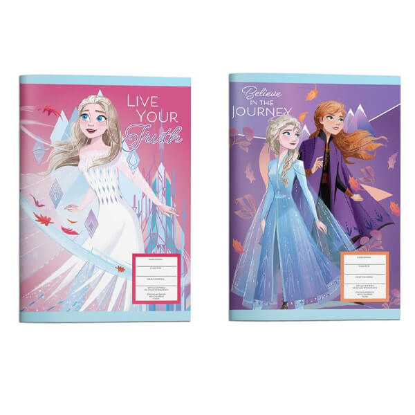 ΤΕΤΡΑΔΙΟ ΚΑΡΦΙΤΣΑ 17Χ25 FROZEN 40Φ 2ΣΧ. - (564464)