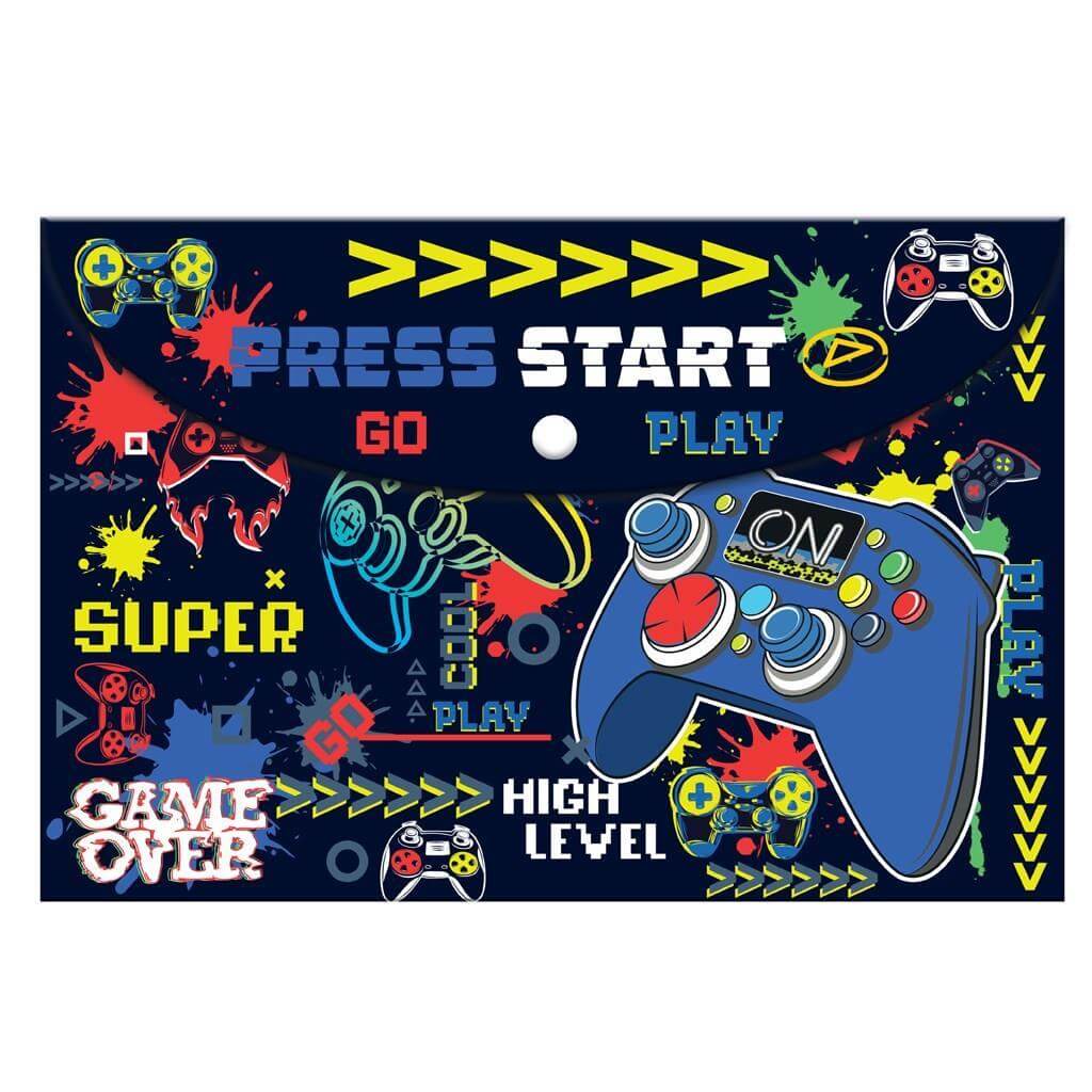 ΦΑΚΕΛΟΣ ΚΟΥΜΠΙ Α4 MUST PRESS START