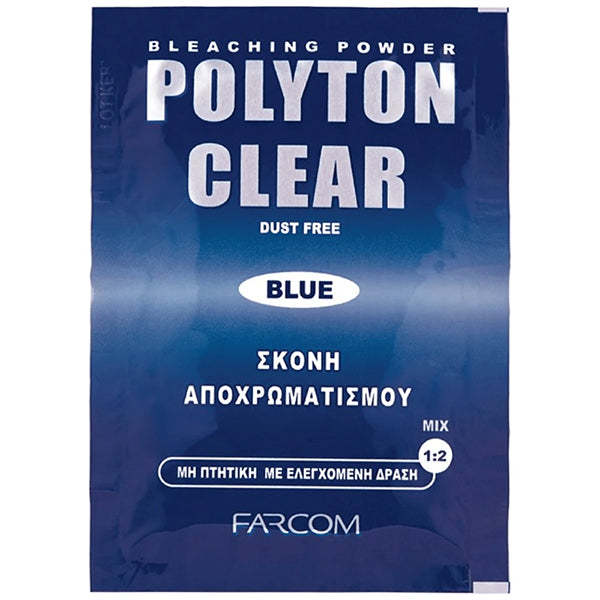 FARCOM ΣΚΟΝΗ ΑΠΟΧΡΩΜΑΤΙΣΜΟΥ POLYTON CLEAR 15gr. - (DECAPAZ)