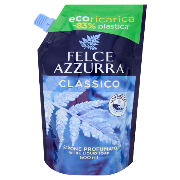 FELCE AZZURRA ΚΡΕΜΟΣΑΠΟΥΝΟ ΑΝΤΑΛΛΑΚΤΙΚΟ 500ml - (ORIGINAL) (ΣΑΚΟΥΛΑ)