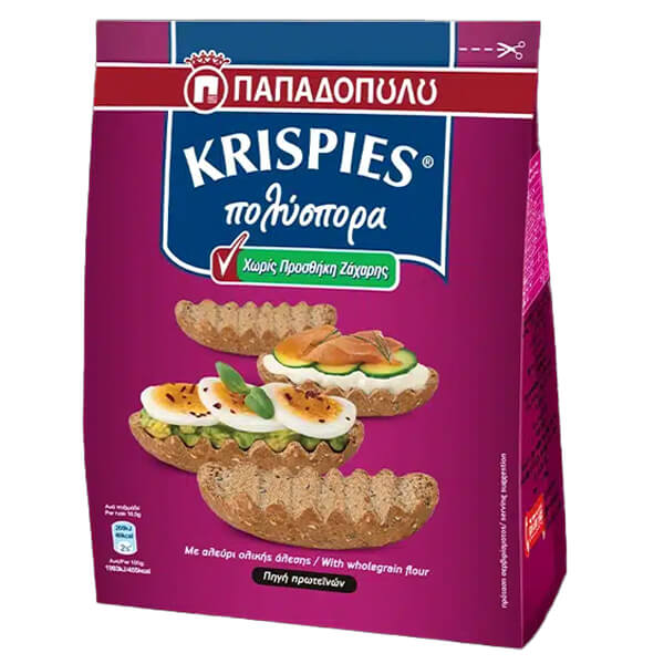ΠΑΠΑΔΟΠΟΥΛΟΥ KRISPIES 200gr. - (ΠΟΛΥΣΠΟΡΟ)