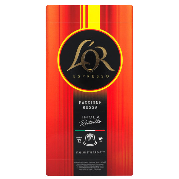 LOR CAPS PASSIONE ROSSA RISTRETTO (10τεμ.) - (IMOLA)