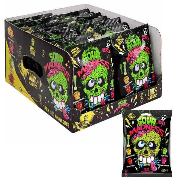SOUR MADNESS ΚΑΡΑΜΕΛΕΣ 60gr.