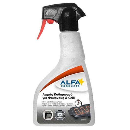 ALFA ΑΦΡΟΣ ΚΑΘΑΡΙΣΜΟΥ 500ml - (ΦΟΥΡΝΟΥΣ & GRILL)