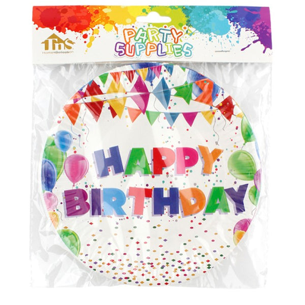 TNS ΧΑΡΤΙΝΑ ΠΙΑΤΑ PARTY - (18cm) (10τεμ.) (07-950-0095)