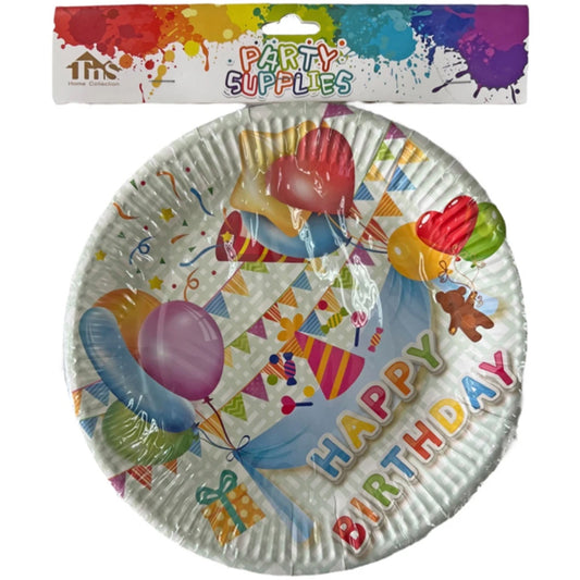 TNS ΧΑΡΤΙΝΑ ΠΙΑΤΑ PARTY - (23cm) (10τεμ.) (07-950-0121)