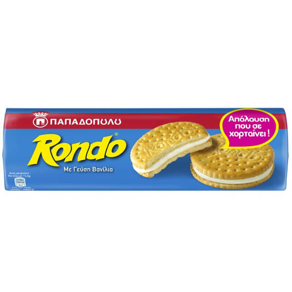 ΠΑΠΑΔΟΠΟΥΛΟΥ RONDO 250gr. - (ΒΑΝΙΛΙΑ)