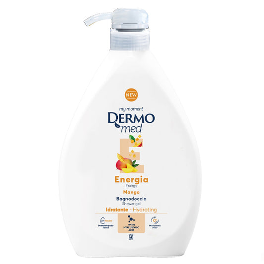 DERMOMED ΑΦΡΟΛΟΥΤΡΟ 1000ml ΜΕ ΑΝΤΛΙΑ - (ENERGIA) (MANGO)