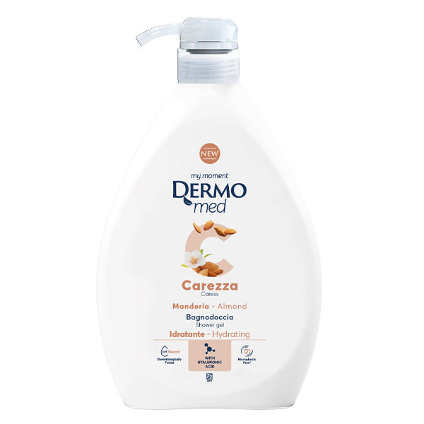 DERMOMED ΑΦΡΟΛΟΥΤΡΟ 1000ml ΜΕ ΑΝΤΛΙΑ - (CAREZZA) (ALMOND)