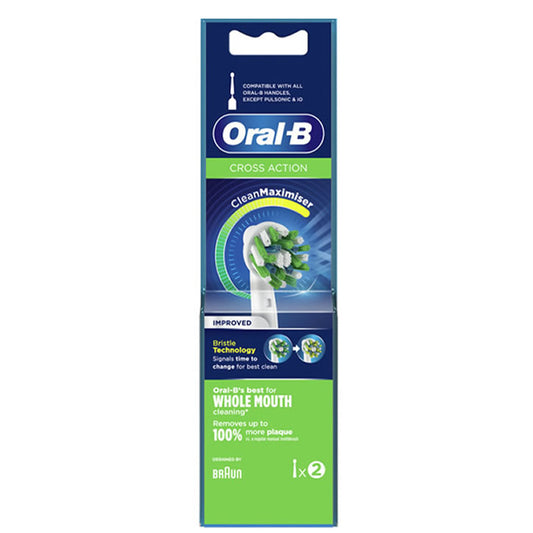 ORAL-B ΑΝΤΑΛΛΑΚΤΙΚΑ ΟΔΟΝΤΟΒΟΥΡΤΣΑΣ 2τεμ. - (CROSS ACTION PRO)
