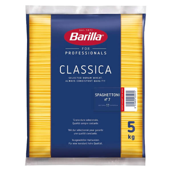 BARILLA 5kg - No 7 (SPAGHETTONI)