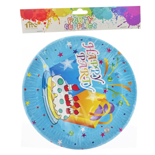 TNS ΧΑΡΤΙΝΑ ΠΙΑΤΑ PARTY - (23cm) (10τεμ.) (07-950-0096)