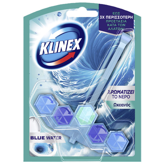 KLINEX WC BLOCK BLUE WATER 48gr. - (ΩΚΕΑΝΟΣ)