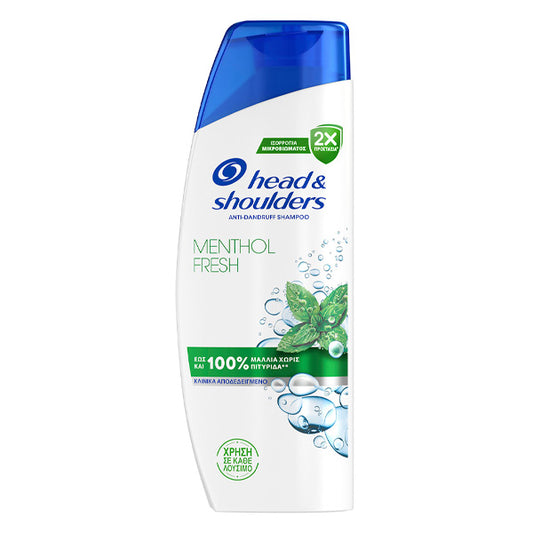 HEAD & SHOULDERS ΣΑΜΠΟΥΑΝ 330ml - (MENTHOL FRESH)
