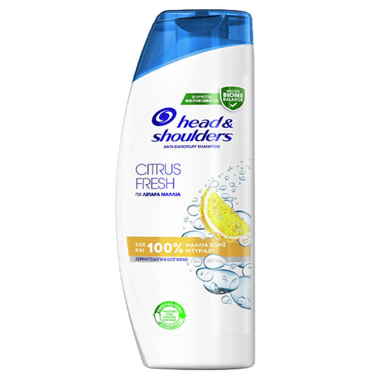 HEAD & SHOULDERS ΣΑΜΠΟΥΑΝ 330ml - (CITRUS FRESH)