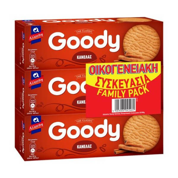 ΑΛΛΑΤΙΝΗ GOODY ΚΑΝΕΛΑ - (3x185gr.)