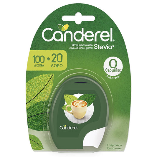 CANDEREL STEVIA TABLETS (120τεμ.)