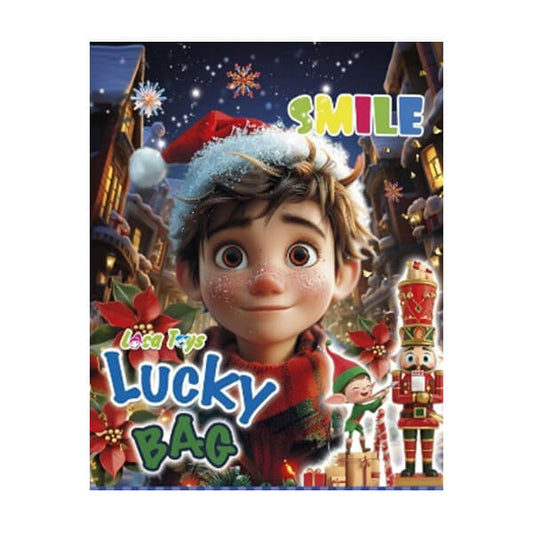 ΧΡΙΣΤΟΥΓΕΝΝΙΑΤΙΚΗ ΣΑΚΟΥΛΑ ΔΩΡΟΥ 6τεμ - (ΑΓΟΡΙ-ΠΤΛ 5€)