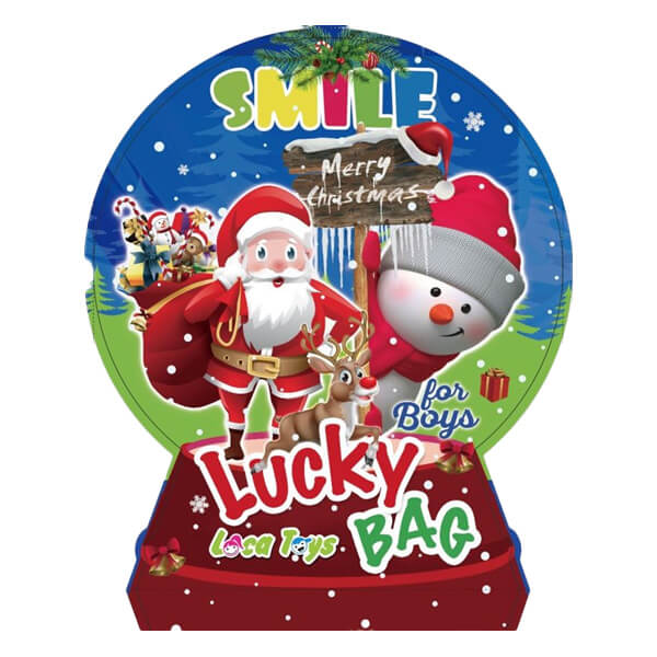 ΧΡΙΣΤΟΥΓΕΝΝΙΑΤΙΚΗ ΣΑΚΟΥΛΑ ΔΩΡΟΥ 5τεμ - (ΑΓΟΡΙ-ΠΤΛ 6€)