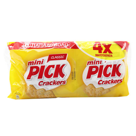 ΠΑΠΑΔΟΠΟΥΛΟΥ MINI PICK CRACKERS (4x70gr.) - (CLASSIC)