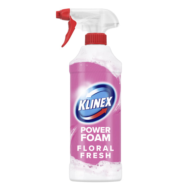 KLINEX SPRAY FOAM BATH FLOR 435ml - (ΚΑΤΑ ΤΩΝ ΑΛΑΤΩΝ)