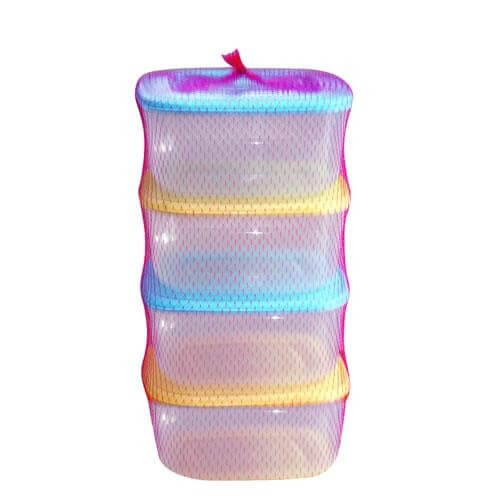 ΚΥΚΛΩΨ ΦΑΓΗΤΟΔΟΧΕΙΟ ΤΕΤΡΑΓΩΝΟ ΔΙΧΤΥ 1,5lit - (4τεμ.)