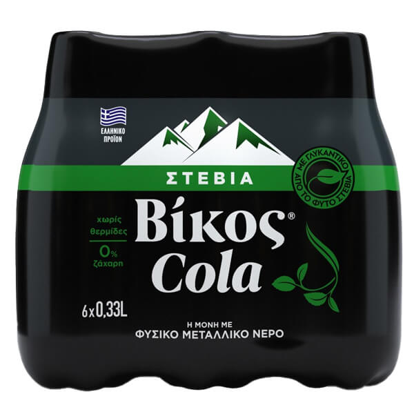 ΒΙΚΟΣ COLA STEVIA (6x330ml)