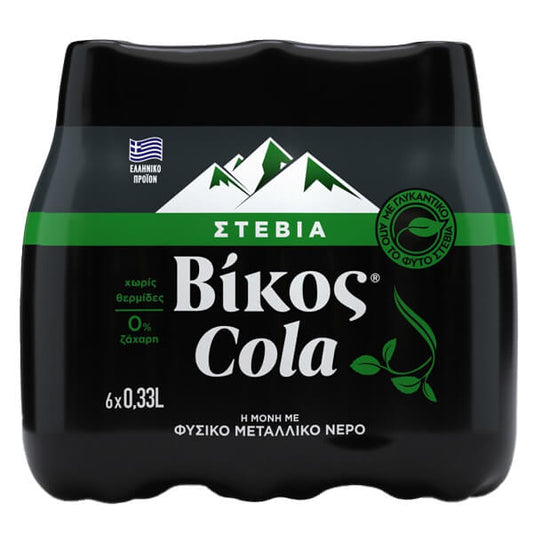 ΒΙΚΟΣ COLA STEVIA (6x330ml)