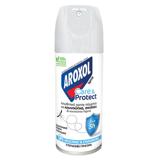 AROXOL ΕΝΤΟΜΟΑΠΩΘΗΤΙΚΗ SPRAΥ ΣΩΜΑΤΟΣ 100ml - (CARE & PROTECT)