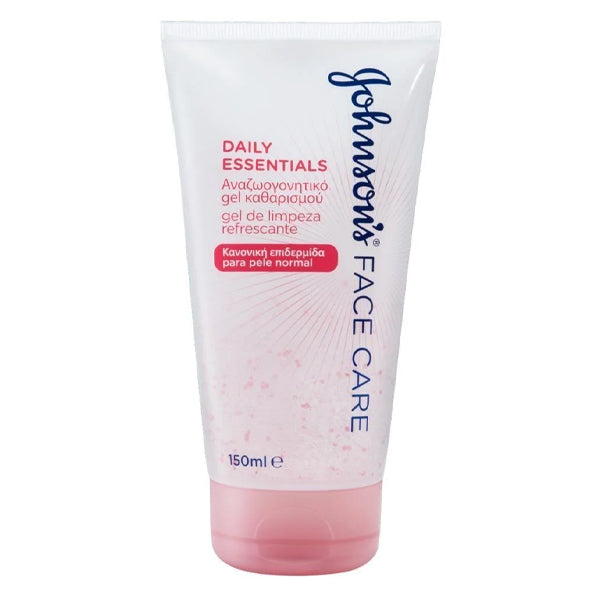 JOHNSONS DAILY ESSENTIALS 150ml - (EXFOLIATING WASH) (NORMAL SKIN)