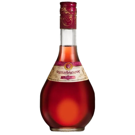 ΑΜΠΕΛΗΣΙΟΥΣ 500ml vol 11.5% - (ΗΜΙΓΛΥΚΟΣ ΡΟΖΕ)