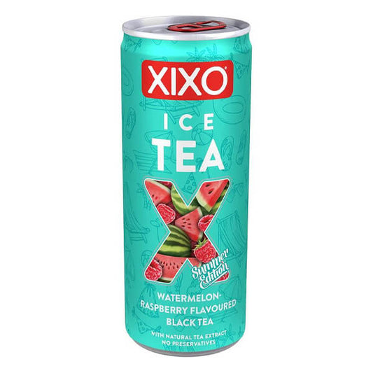 XIXO ICED TEA 250ml (ΚΑΡΠΟΥΖΙ ΚΑΙ ΡΑΣΜΠΕΡΥ)