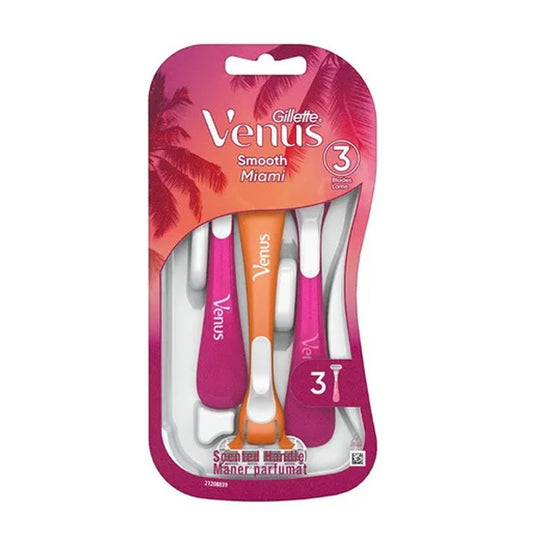GILLETTE ΞΥΡΑΦΑΚΙΑ VENUS - (SMOOTH MIAMI) (3τεμ.)