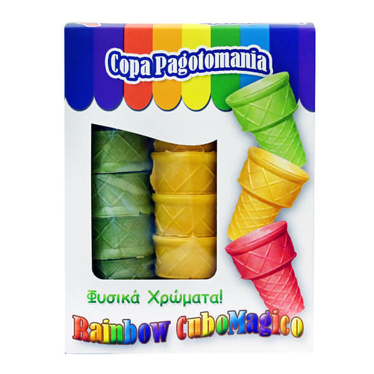 PAGOTOMANIA RAINBOW ΧΡΩΜΑΤΙΣΤΑ ΚΥΠΕΛΑΚΙΑ ΠΑΓΩΤΟΥ (15τμχ)