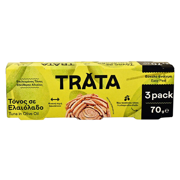 TRATA ΤΟΝΟΣ ΣΕ ΕΛΑΙΟΛΑΔΟ (3τεμ.x70gr.)