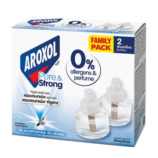 AROXOL PUR & STRONG LIQUID REFILL 2x25ml.
