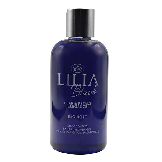 LILIA BLACK ΑΦΡΟΛΟΥΤΡΟ 250ml - (PEAR & PETALS)