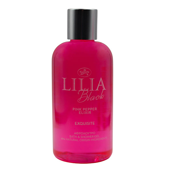 LILIA BLACK ΑΦΡΟΛΟΥΤΡΟ 250ml - (PINK PEPPER)