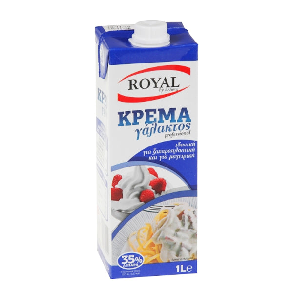 ROYAL ΚΡΕΜΑ ΓΑΛΑΚΤΟΣ 35% 1lit - (10.1.003)
