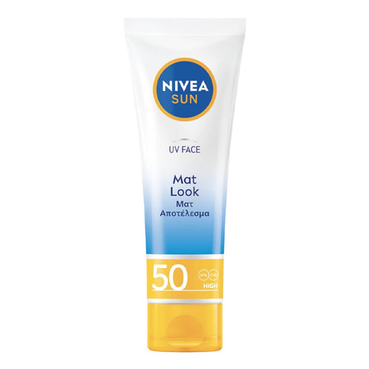 NIVEA SUN ΠΡΟΣΩΠΟΥ 50ml - (UV FACE) (MAT LOOK) (SPF 50+)