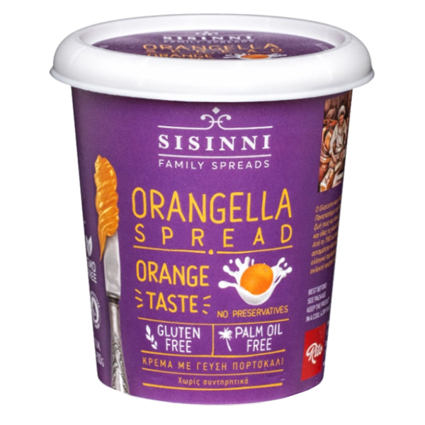 SISINNI ΚΡΕΜΑ ΠΟΡΤΟΚΑΛΙ 400gr. - (ORANGELLA)