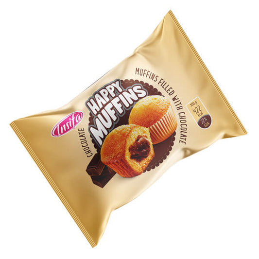 HAPPY MUFFINS ΚΕΙΚ (24x40gr.) - (ΣΟΚΟΛΑΤΑ)