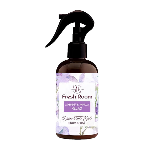 FRESH ROOM SPRAY ΑΡΩΜΑ ΧΩΡΟΥ 400ml - (ΑΝΤΛΙΑ) (LAVENDER & VANILLA) (RELAX)