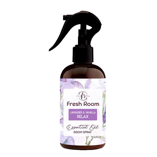 FRESH ROOM SPRAY ΑΡΩΜΑ ΧΩΡΟΥ 400ml - (ΑΝΤΛΙΑ) (LAVENDER & VANILLA) (RELAX)