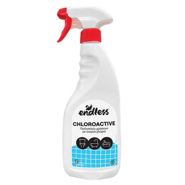 ENDLESS CHLOROACTIVE SPRAY 750ml - (ΠΟΛΛΑΠΛΩΝ ΧΡΗΣΕΩΝ)