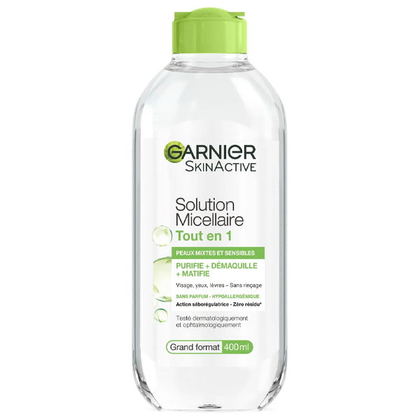 GARNIER ΔΙΦΑΣΙΚΟ ΝΕΡΟ MICELLAIRE 400ml - (ΝΤΕΜΑΚΙΓΙΑΖ/SENSITIVE SKIN)