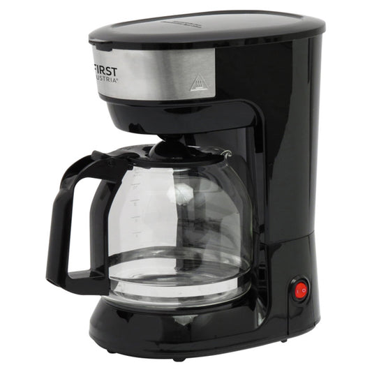 FIRST AUSTRIA ΗΛΕΚΤΡ. ΚΑΦΕΤΙΕΡΑ ΦΙΛΤΡΟΥ 900w 1.8lit - (ΜΑΥΡΗ)