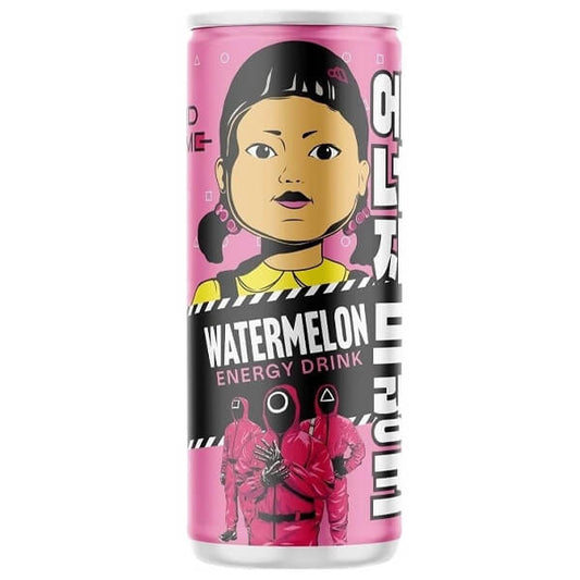 SQUID GAME ENERGY DRINK 250ml - (WATERMELON)