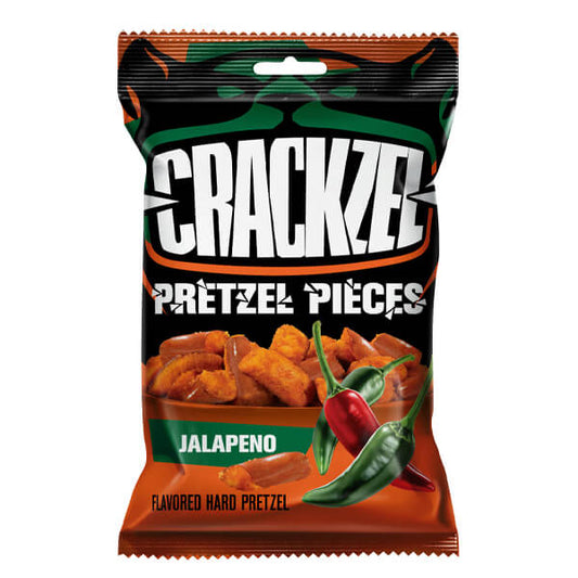 CRACKZEL MINI PRETZEL 80gr. - (JALAPENO)