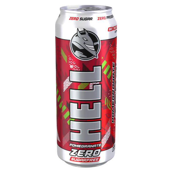 HELL ENERGY DRINK 500ml - (POMEGRANATE ZERO)
